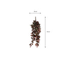 Artificial hanging plant Tradescantia Dark Red by Mica Decorations
