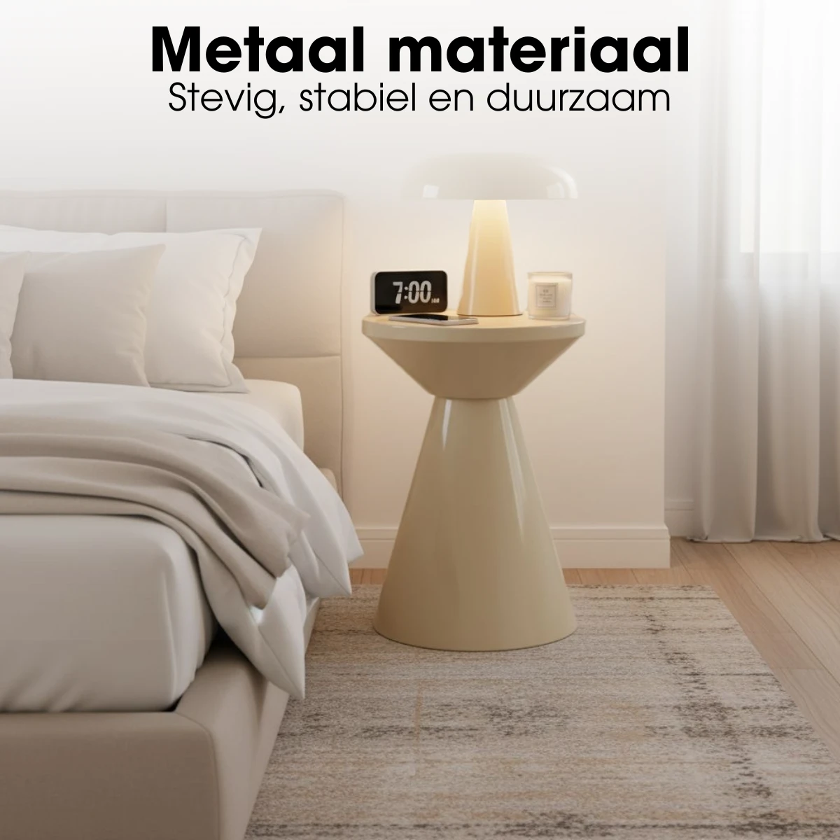 Side table Jim Beige by Mica Decorations