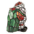 Table lamp Santa Claus 17x11x22 cm E14/max 1x15W Multi-colored Glass by Clayre & Eef.