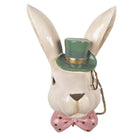Decoration Statue Rabbit 17x11x25 cm Beige Plastic by Clayre & Eef.