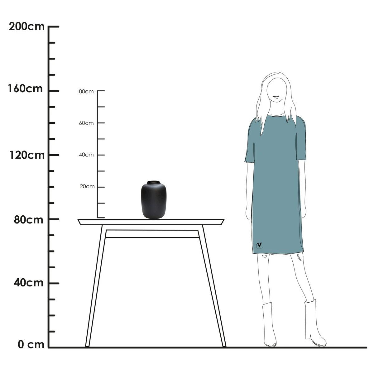 Vaas - Artic black by Vase The World
