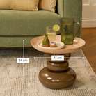 Side table Zita Brown by Mica Decorations