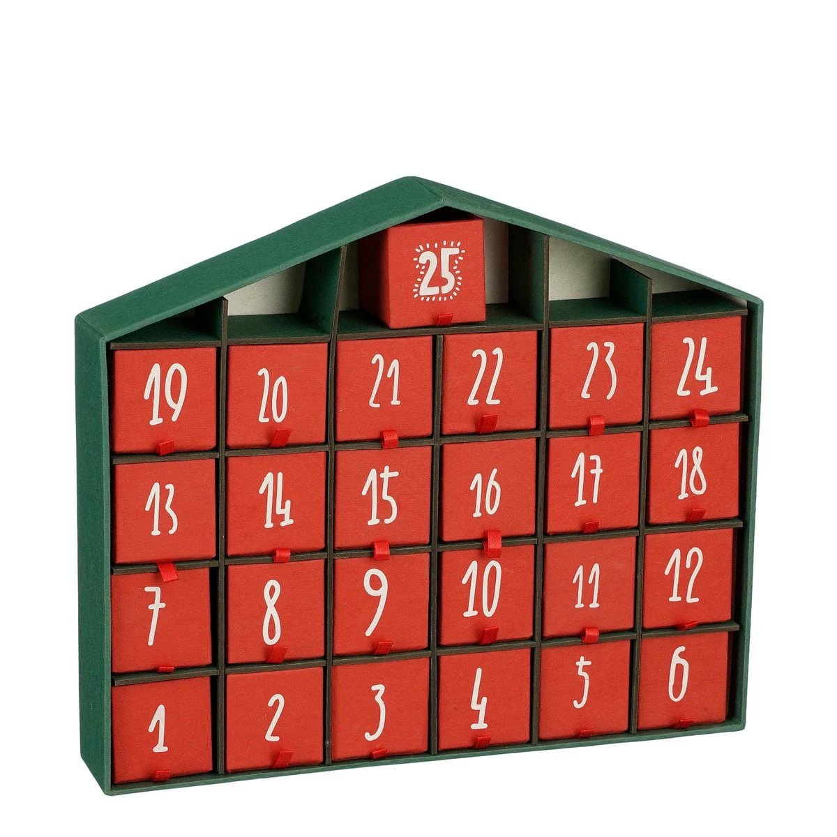 Advent Calendar Red by House of Seasons