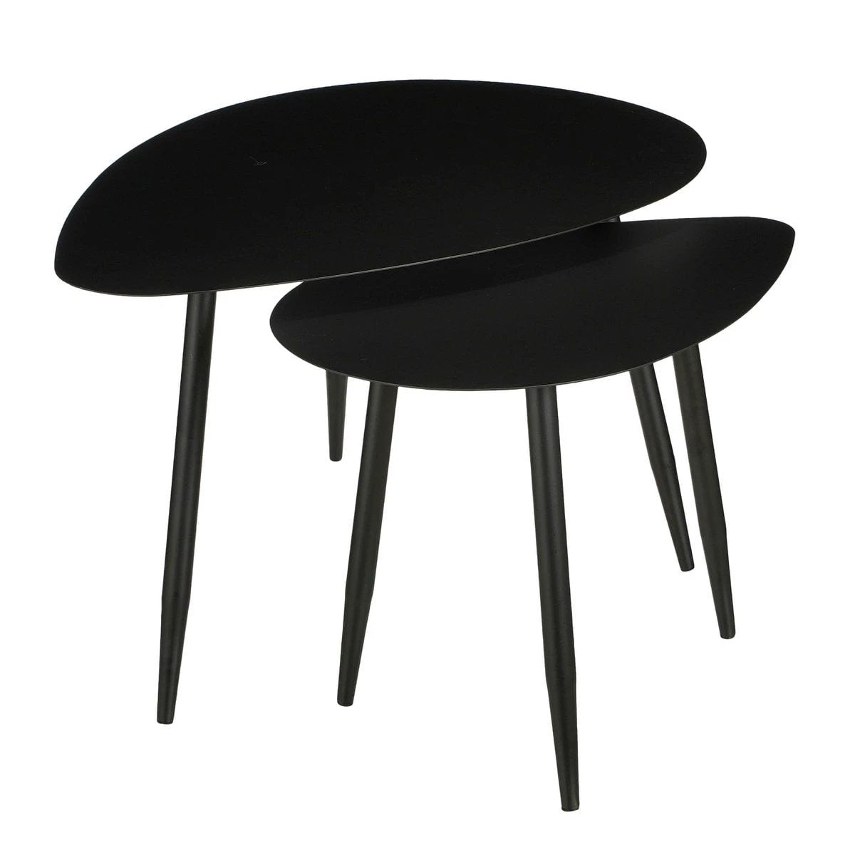 Side table set Black by Mica Decorations