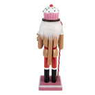 Christmas Decoration Statue Nutcracker 8x7x25 cm Brown Wood by Clayre & Eef.