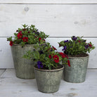 Decoration flower pot Ø 17x16 cm by Clayre & Eef.