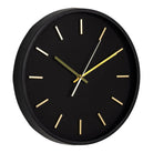 Kensington Wall Clock - Wall Clock, black, silent movement, round, ø35 cm by EMIRELLE
