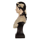 Decoration image woman 18x12x31 cm beige plastic by Clayre & Eef.