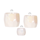 Kolibri Home | Combi deal - Pearl travertine potten by Kolibri Company