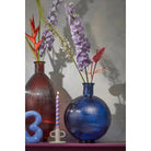Decorative bottle of Firenza Dark Blue by Mica Decorations