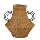 Decorative vase Fabiola Light brown by Mica Decorations