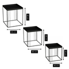 Side table Beth Black by Mica Decorations