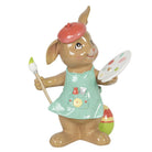 Decoration rabbit 16x10x21 cm by Clayre & Eef.