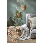 Artificial hanging plant Green by Mica Decorations