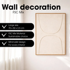 Wall decoration Beige by Mica Decorations