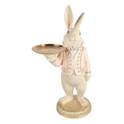 Dekorationsstatue Hase 39x24x70 cm Beige Kunststoff von Clayre & Eef.