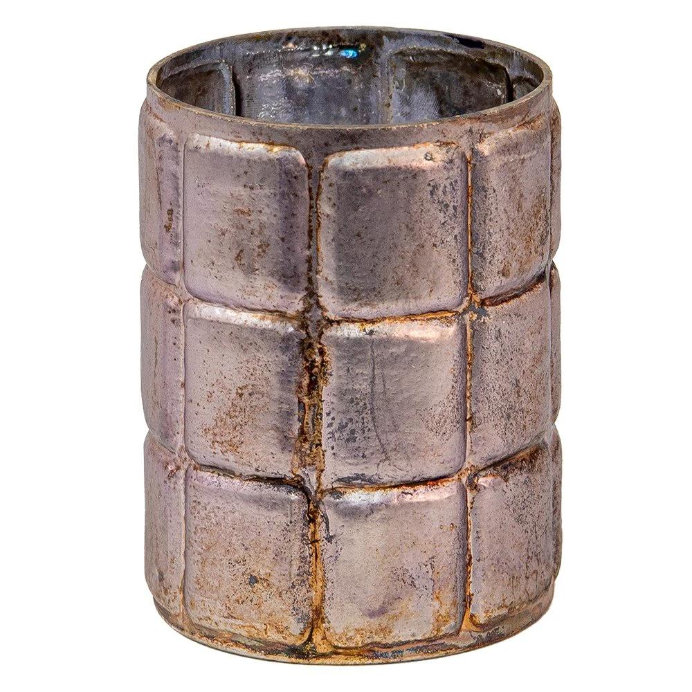 Tealight holder Ø 7x9 cm by Clayre & Eef.