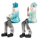 Dekoration Nussknacker (Set mit 2) 7x6x21 cm von Clayre & Eef.