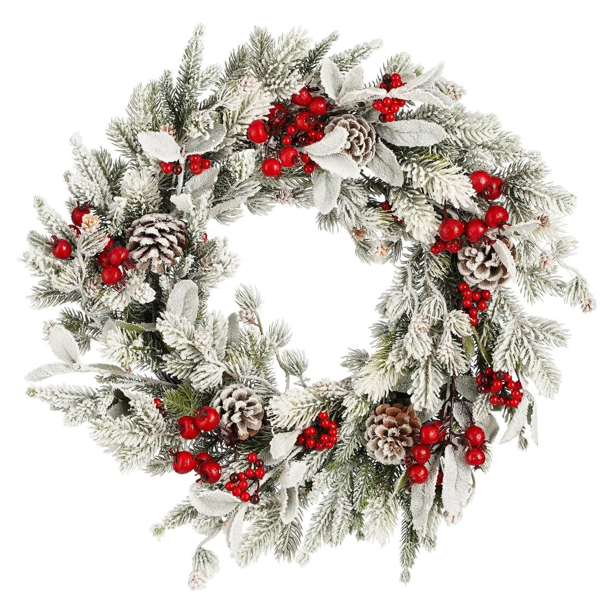 Christmas wreath Belfort Green by House of Seasons