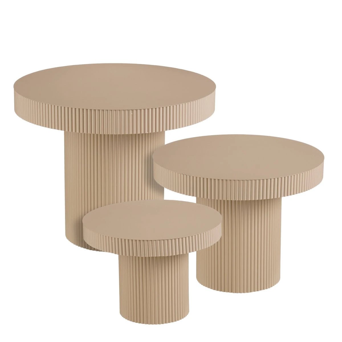 Side table Lux Light brown by Mica Decorations