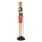 Decoration image Pinocchio 12x11x68 cm beige plastic by Clayre & Eef.