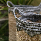 Laundry Basket NIAS | Plant Basket | Large Storage Basket made from Seagrass (2 sizes) by Soeji