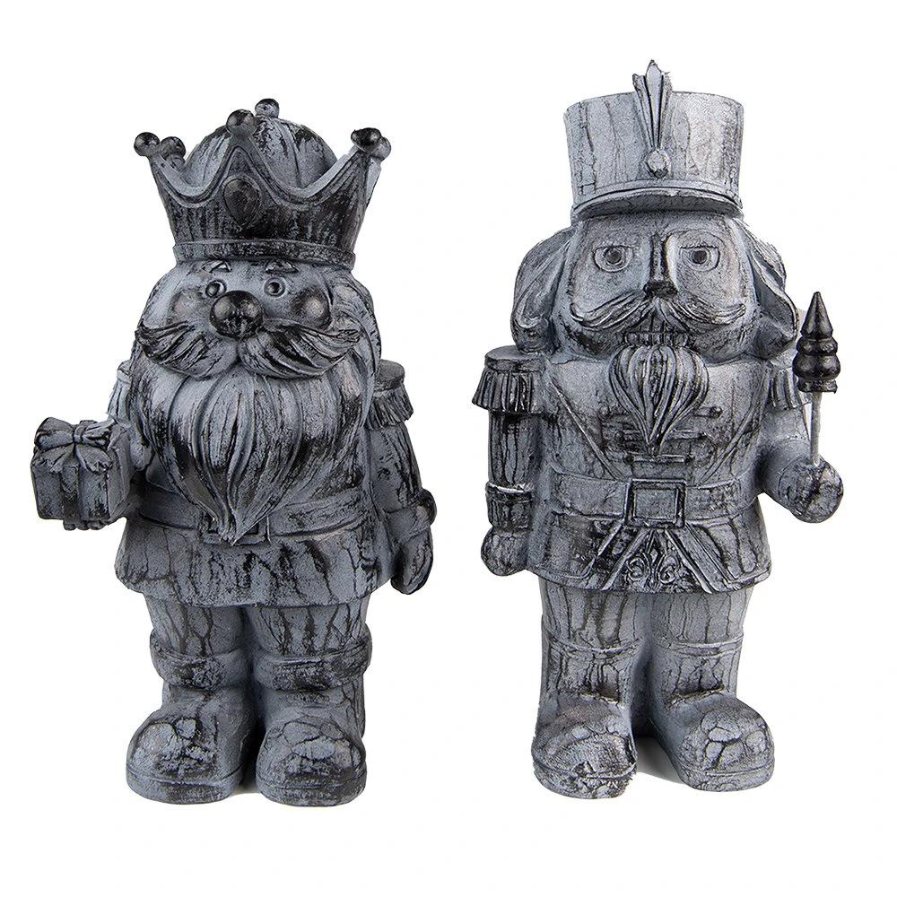 Dekorationsnussknacker (Set aus 2) 11x8x21 cm von Clayre & Eef.