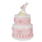 Decoration Image Cake Ø 18x28 cm White Plastic by Clayre & Eef.