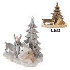 Decoration dog and cat LED 16x10x15 cm by Clayre & Eef.