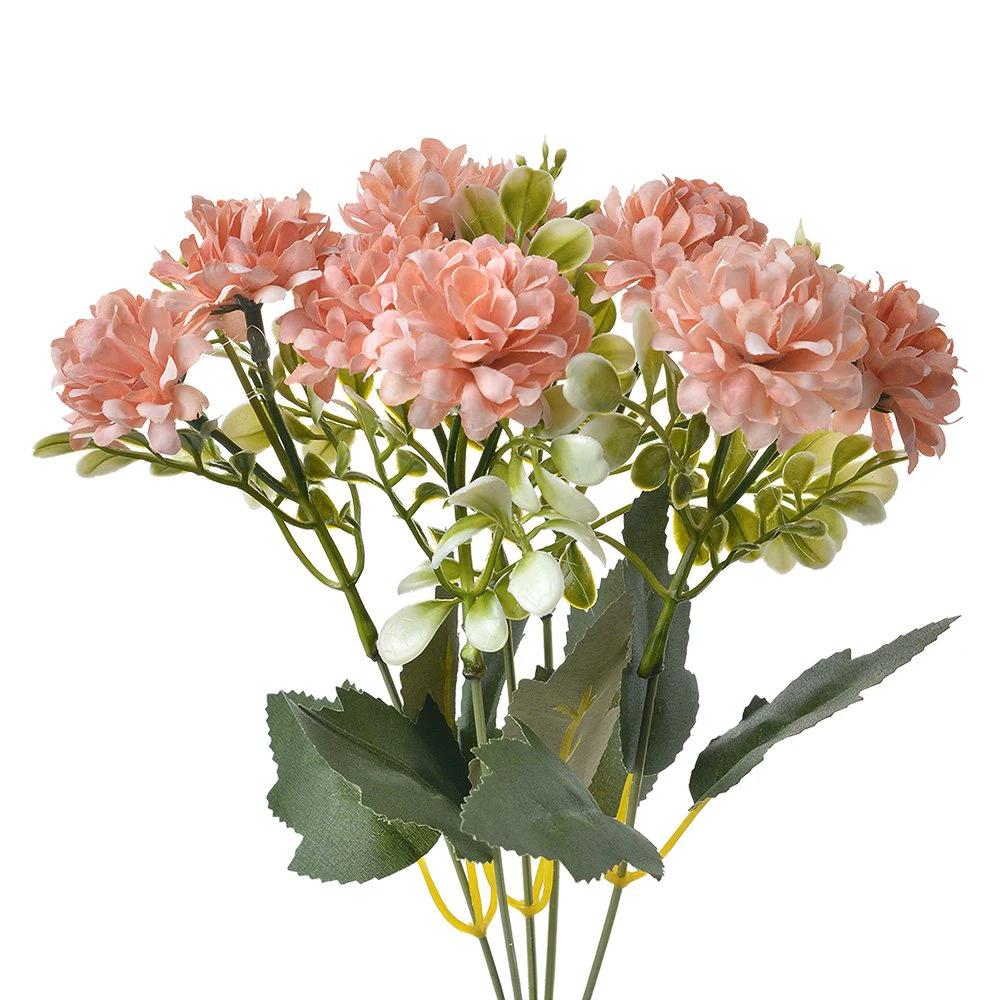 Kunstblume 31 cm, rosa, Kunststoff von Clayre & Eef.
