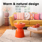 Elliott Orange side table by Mica Decorations