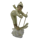Decoration child on skis 14x6x19 cm by Clayre & Eef.