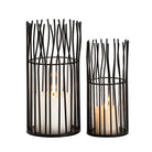 Candle holder set 2-part tealight holder wind light loft black or silver candlestick lanterns by Voglrieder kreatives Wohnen