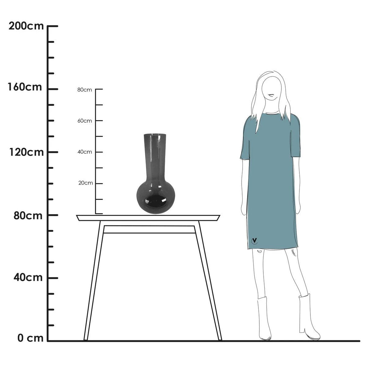 Vase - Seim Gray by Vase The World