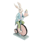 Dekorationsstatue Hase 23x12x46 cm Weißer Kunststoff von Clayre & Eef.