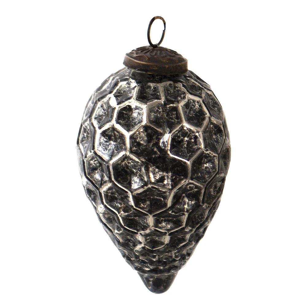 Kerstbal Ø 7x12 cm by Clayre & Eef.