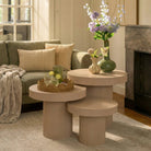 Side table Lux Light brown by Mica Decorations