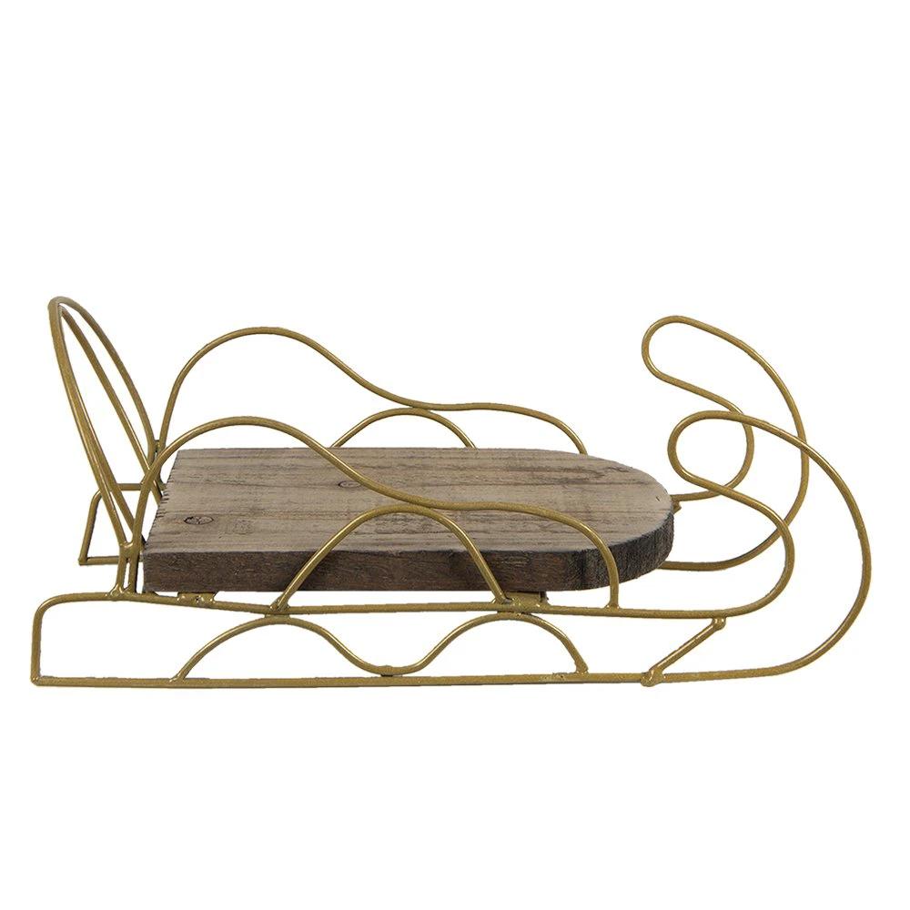 Decoratie slee 26x13x12 cm by Clayre & Eef.