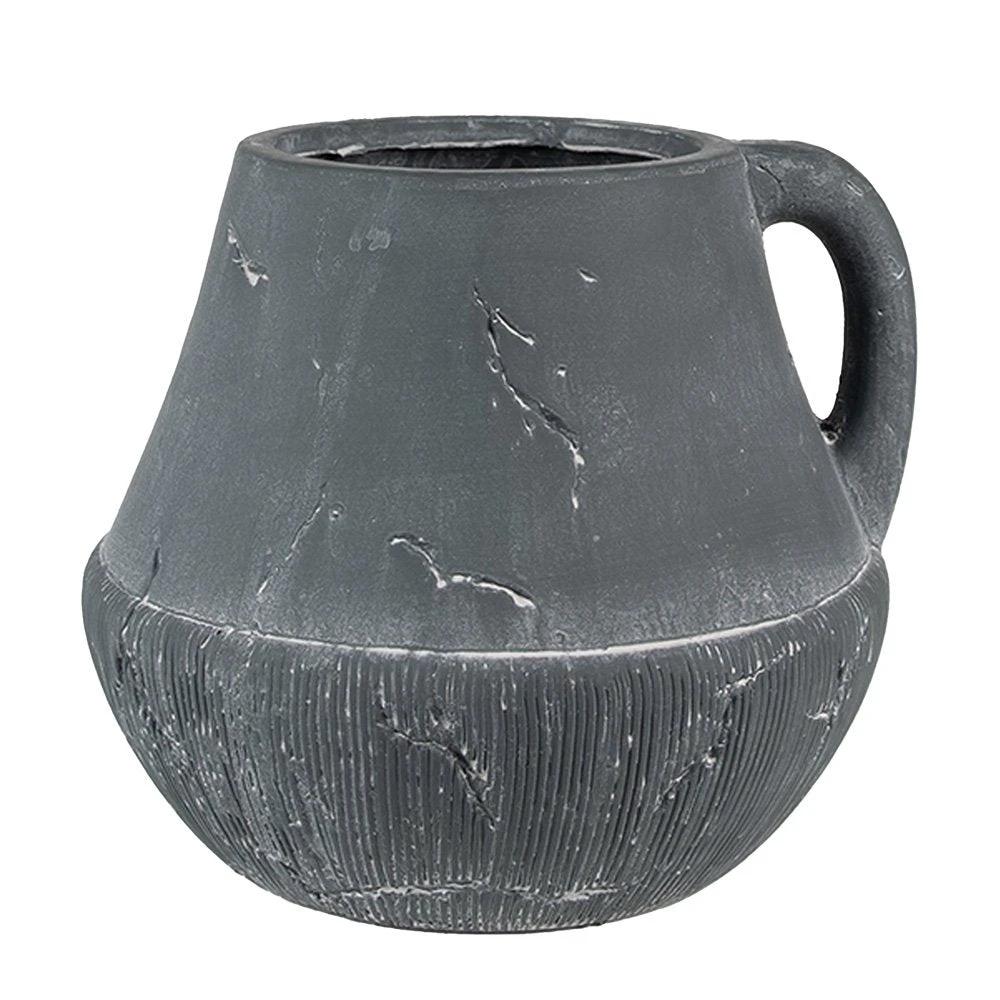Flowerpot 19x19x17 cm by Clayre & Eef.