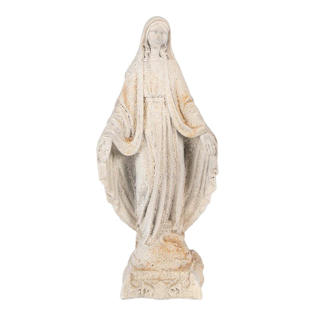 Decoration image Maria 17x12x41 cm Beige ceramic material by Clayre & Eef.
