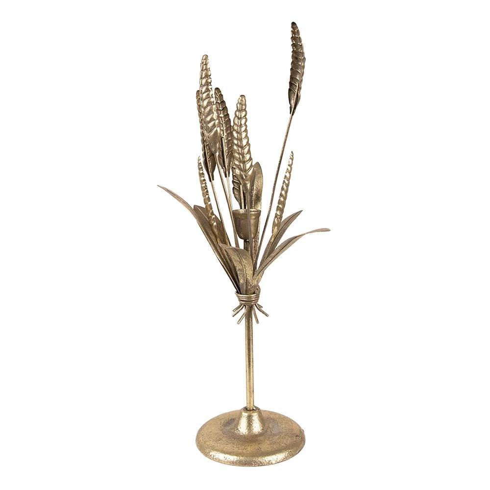 Candlestick 16x16x45 cm by Clayre & Eef.