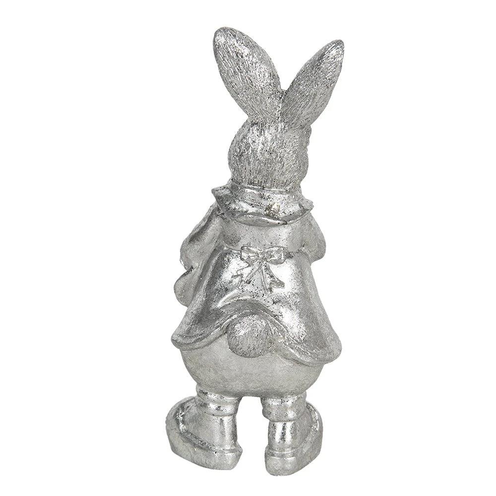Decoration rabbit 6x6x13 cm by Clayre & Eef.