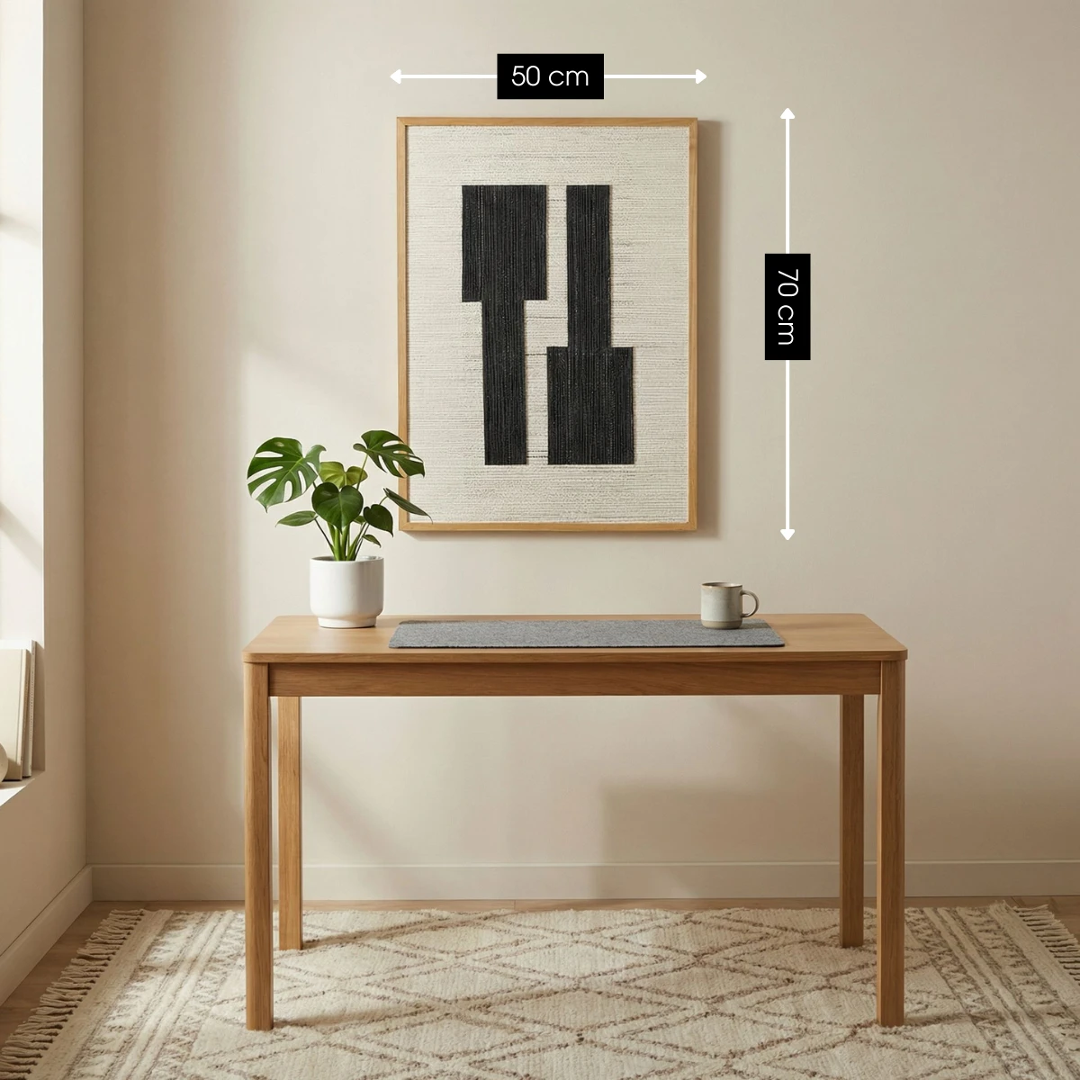 Wall decoration Black by Mica Decorations
