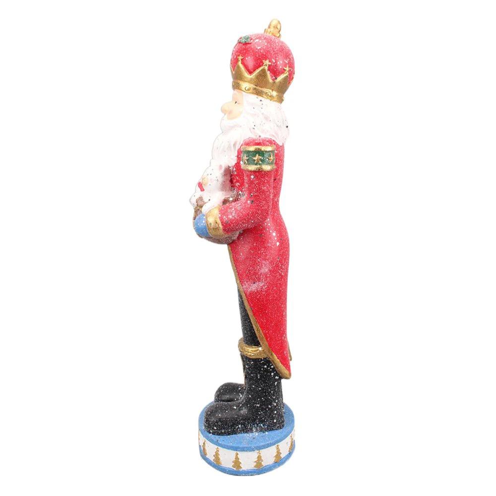 Decoration Santa Claus 22x21x82 cm by Clayre & Eef.