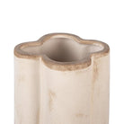 Vase Ø 16x36 cm Beige Ceramic by Clayre & Eef.