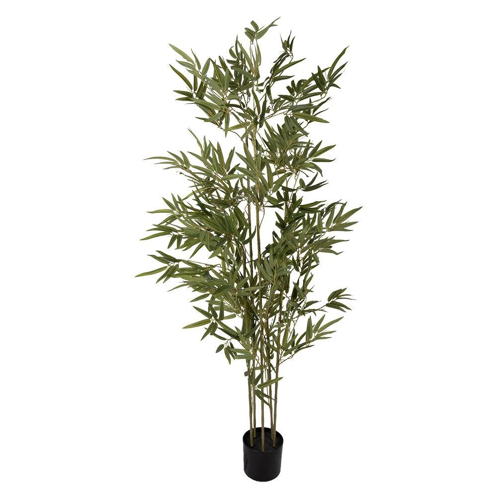 Artificial plant 35x35x160 cm Green Plastic by Clayre & Eef.