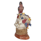 Decoration Statue Cat 24x21x40 cm White Plastic by Clayre & Eef.