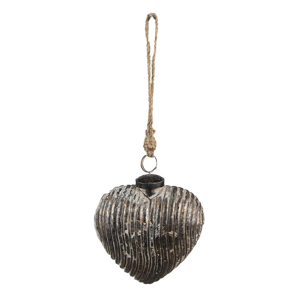 Christmas ball 11x5x12 cm by Clayre & Eef.