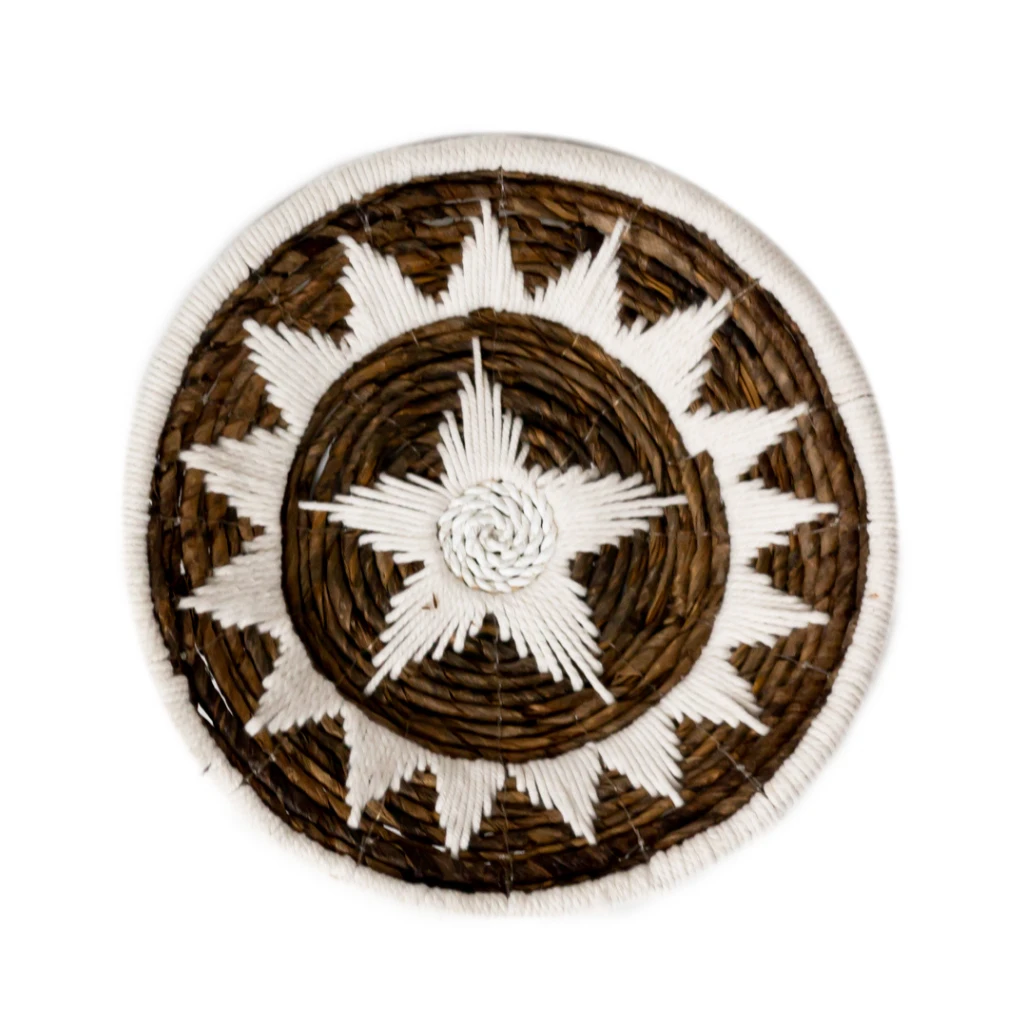 Wall Decor | Wall Basket | Decorative Bowl GUMA made of Banana Fibre (2 sizes) by Soeji