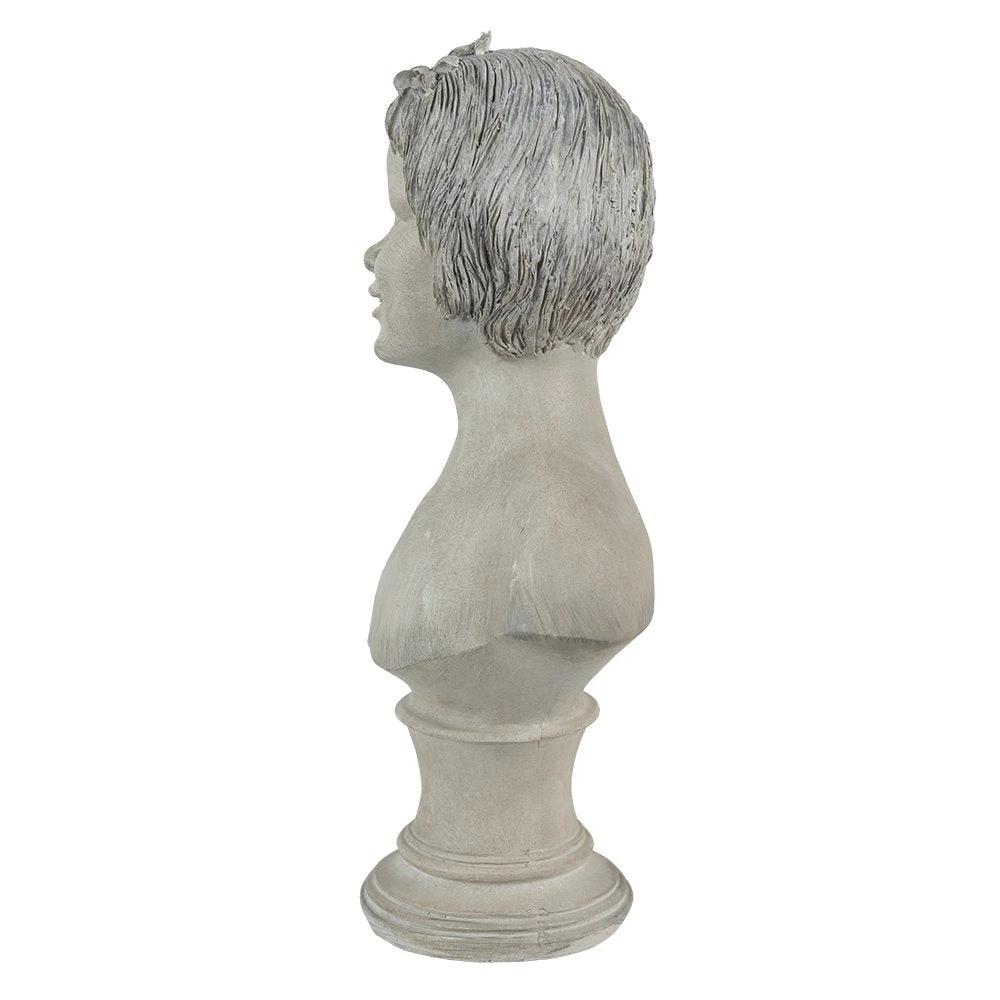 Image Girl 14x9x27 cm Beige Polyresin Home accessories by Clayre & Eef.